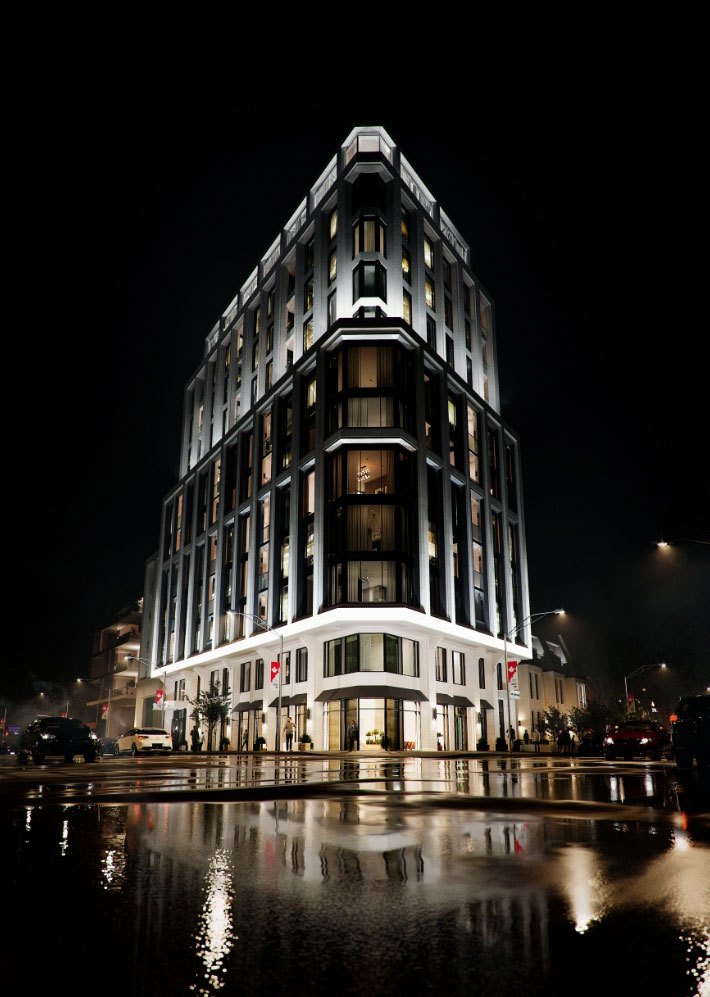 THE BEDFORD AT NIGHT